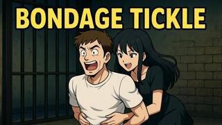 Escape Room Bondage Tickle Ride: Velcro Jail Straps & Relentless Ribs, Armpits, Fake Cot Push & Rough Ride