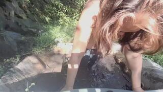 Darkabyss445 Back in the Mud Topless with Jeans