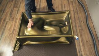 Fetal position in a golden cube