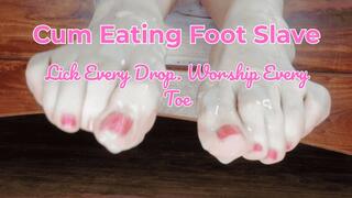 Cum Eating Foot Slave