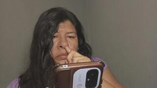 Watching videos on My Phone While Picking My Nose