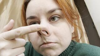 Nose picking, nostrils, boogers!