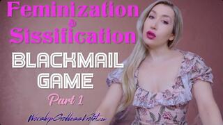 Feminization And Sissification Blackmail Game Part 1