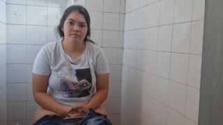 Unique moments in the hospital bathroom