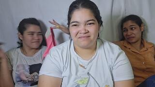 My friends smell my thong