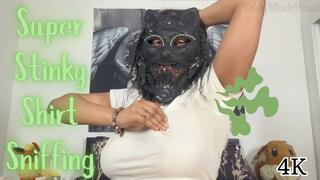 Super Stinky Shirt Sniffing: Smelly Armpit Fetish 4K