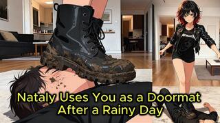 Femdom Boot Crush - Nataly Uses You As Doormat For Her Filthy Boots