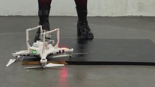 Another Drone crushed under Dr Martens