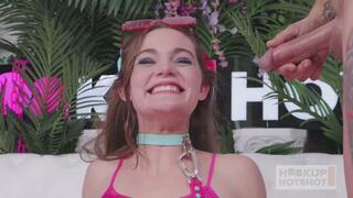 Horny Cutie Pie Juniper Ren Likes To Suck Bryan Gozzling's Huge Cock!