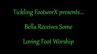 Bella Receives Some Loving Foot Worship
