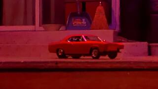 Up-close view flipflop crush