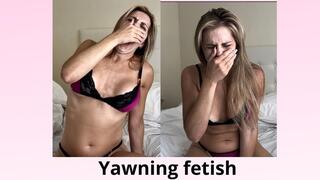 Yawning fetish 7