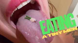 Vore Giantess: Eats Tiny Men