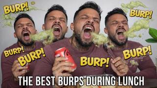 The best burps during lunch - Lalo Cortez