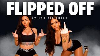 Flipped off by the fit chick 2