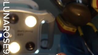 POV Nurse Luna walks in and you are no feeling well and I am worried you are contagious so I decide to put on my respirator 3m Gas Mask, I perform a physical on you and decided I need to collect a sample, but you mention you are having troubles ejac