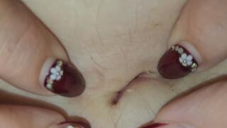 Look closely at my belly button