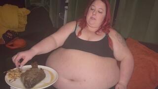 CUSTOM: SSBBW Eats Whole Fish!