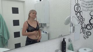 Lory will come in and start rubbing your belly BB