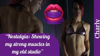 Nostalgia: Showing my strong muscles in my old studio *4k and fully UNCENSORED