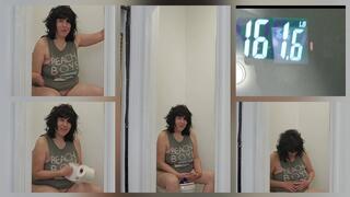 FUNNY STORIES WHILE PEEING WEIGHING IN CHATTING DETOXING IN SINK PLANKING DEMO