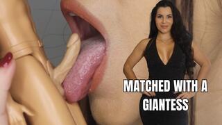 Matched with a giantess - OnlyVanessa (custom clip)