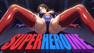 Superheroine Defeated - Spread Legs & Deep Fuck