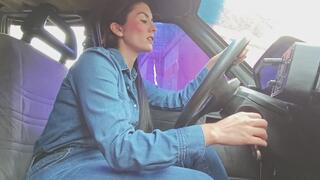 Adrianna is angry with the Fiat