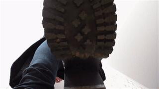 Doc Martens boots look brutal on skinny colleen, fc089x 1080p