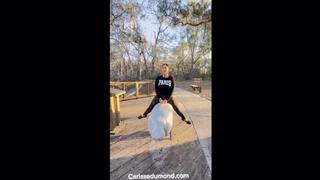 Can you believe Carissa goes snorkeling in the spring on the coldest day of the year?!