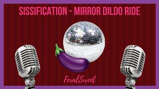 Sissification Mirror Dildo Ride