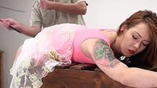 Foxy ass whipping 1601