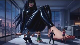 Giantess Confessions #107B: My Tiny Playground Carnage (Animated)