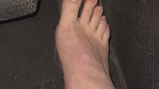 Nighttime barefoot revving