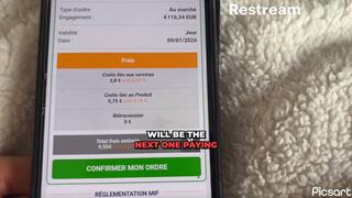 I INVEST MY $ 4200 SLAVE'S PAYCHECK AGAIN ! $ 4200 !