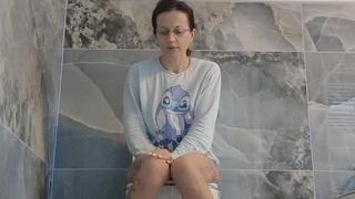 Another morning with everything on the throne.