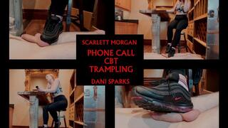 Scarlett Morgann phone call CBT Trainers Trampling