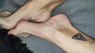 Tempest used peeling mask on feet