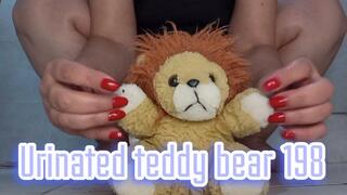 Urinated teddy bear 198