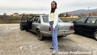 301 - Jessy revs hard & punish Opel Rekord complete