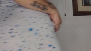 Watch this big ass bounce and fart so wet and twerk in my sexy dress