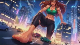 Growth Fetish Confessions #23B: My Explosive Size Surge (Animated)