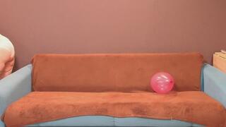 Play to pop with balloons