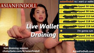 Fingersnap Wallet Drain – Live Session with My Loyal Paypig Asian Goddess Elva Commands Her ATM Subs | Luxe Findom Foot Fetish Domination foot worship, ATM control, paypig, femdom, sissy humiliation, financial domination, foot fetish, bratty goddess