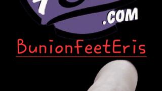 Guarda le mie gambe piedi da vicino