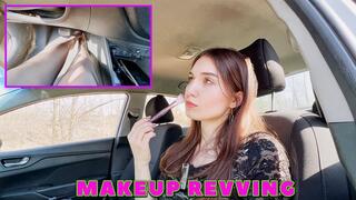 REGINA MAKE UP REVVING BLACK NYLON HIGH HEELS_4K (real video) FULL VIDEO 13 MIN