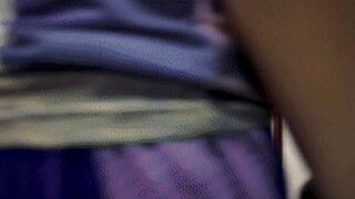 hui10 - Chinese girl in black stockings and lingerie suspended by rope