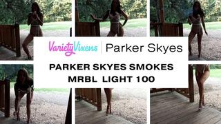 Parker Skyes Smokes Marlboro Light 100 – White Lingerie Outdoors - Heel Crushes Cork 1080HD