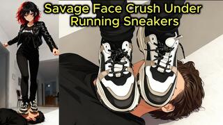 Sneaker Face Crush - Nataly Grinds Dirty Sneakers Into Your Face at Home