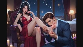 Foot Worship Confessions #101B: My Divine Foot Surrender (Animated)